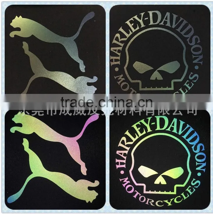 high light reflective rainbow color film material for making rainbow label