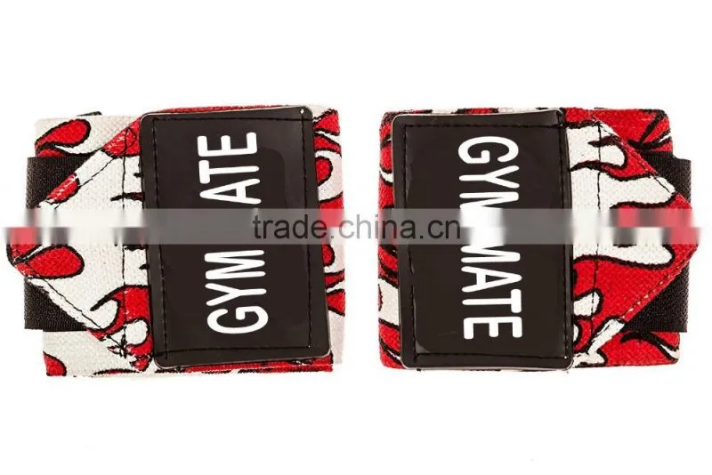 Gym Sport Custom Crossfit Wrist Wraps, Weight Lifting Wrist wraps
