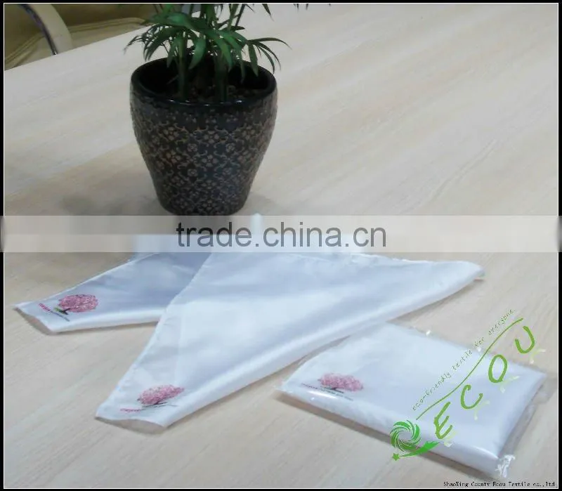 polyester handkerchief for decoration