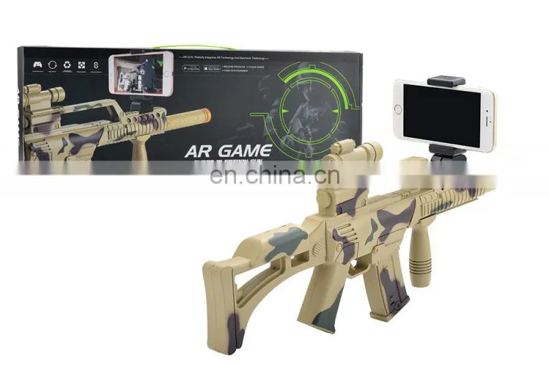 new design bluetooth AR gun with 44 games
