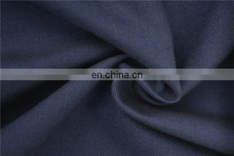 80% Polyester 20% Rayon Woven herringbone pattern TR Men's Suiting Fabric