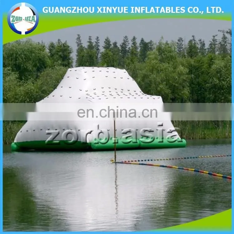 Customized inflatable water sport, cheap inflatable iceberg for sale