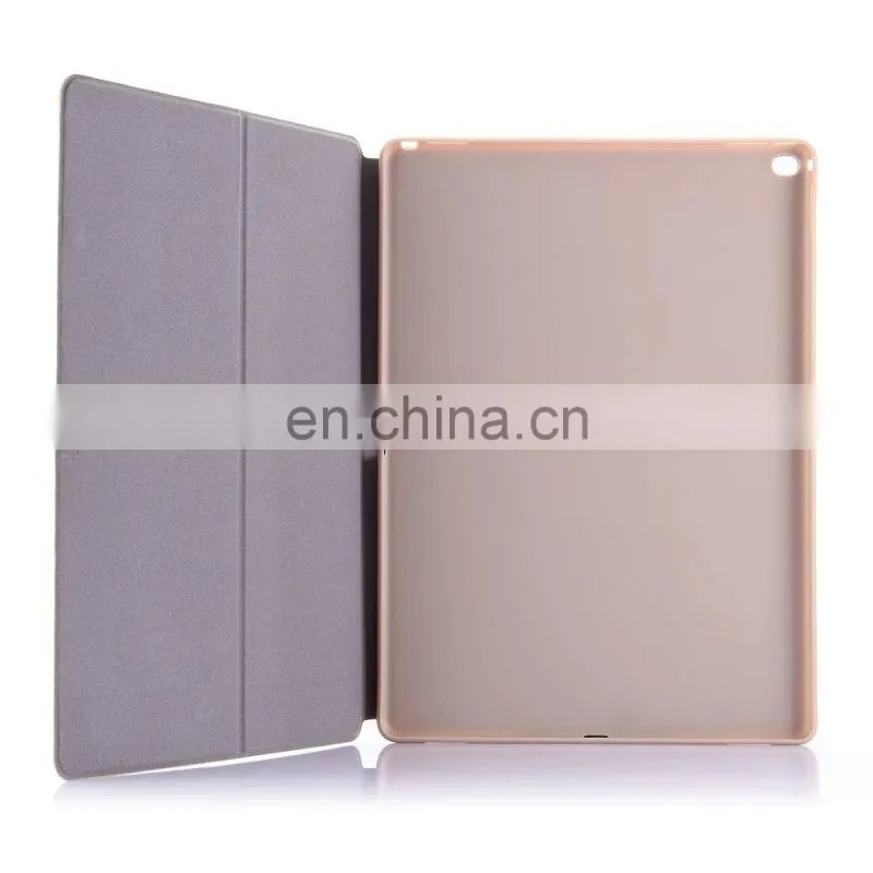 Alibaba Express Hot New Product Folding Stand Leather Tablet Cover Case for Apple iPad Pro, For iPad Pro Case 12.9 9.7 inch