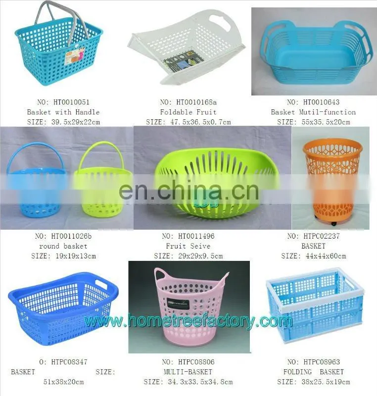 2014 rectangle small white mini basket plastic