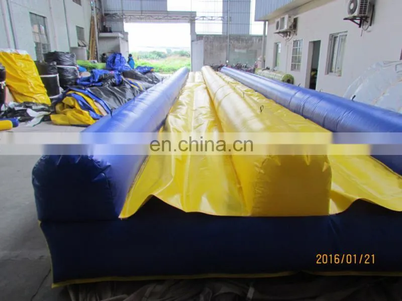 2017 floating playground lake slides adult size inflatable water slide with EN14960