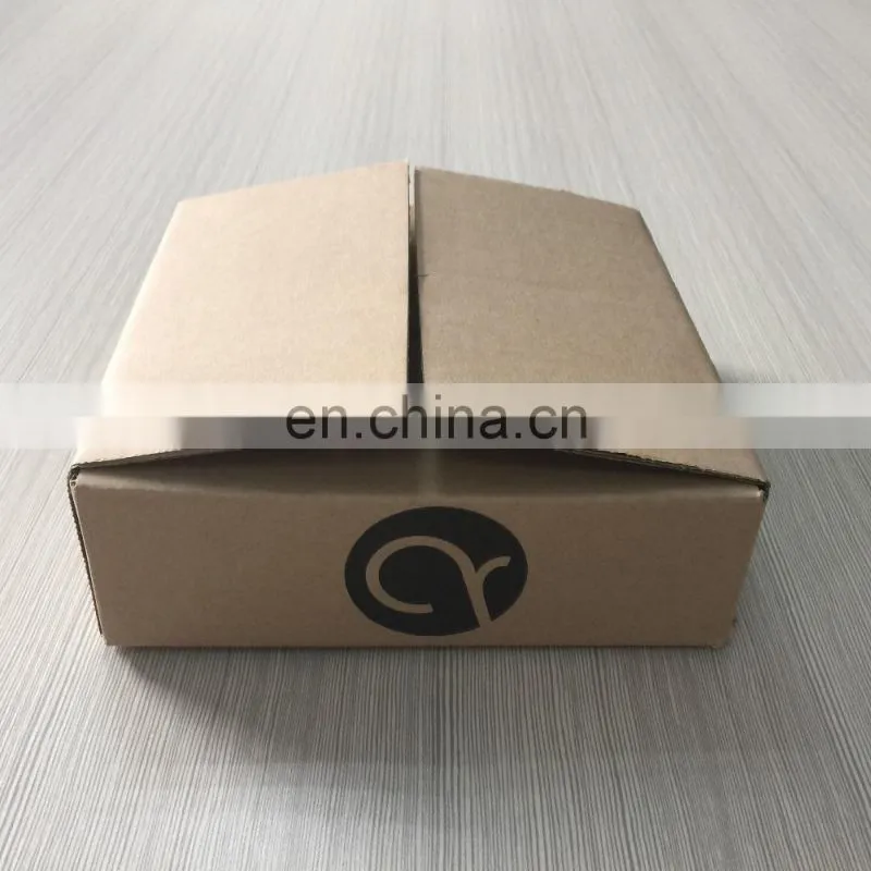Hot sale in USA nice design flat pack brown color box design