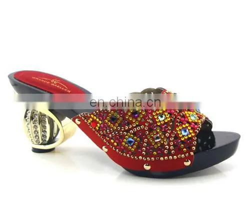 latest fashion shoes(MD015-2018) wholesale African shoes