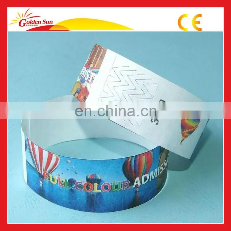 Solid Colour Tyvek Wristbands