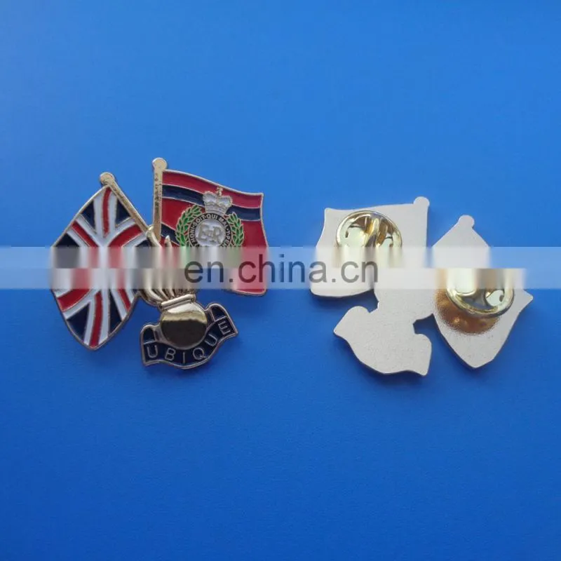 high quanlity university school logo customized special design soft enamel metal school badge with epoxy