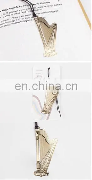 Creative newest music style instrument bookmarker