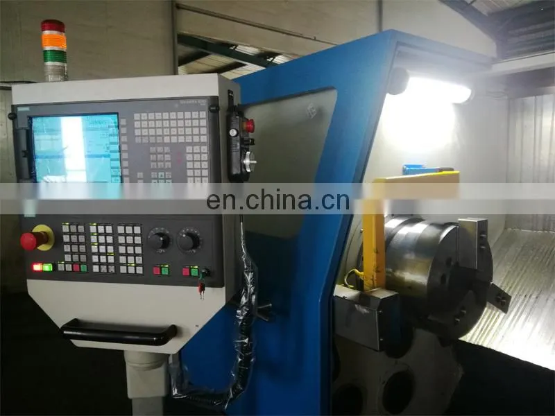 CNC550B-1 horizontal Slant Bed cnc lathe machine siemens 550series with Lineal guide