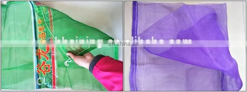 China Tubular vegetable mesh net bag 40*60 cm 20 kg for cabbage, potatoes