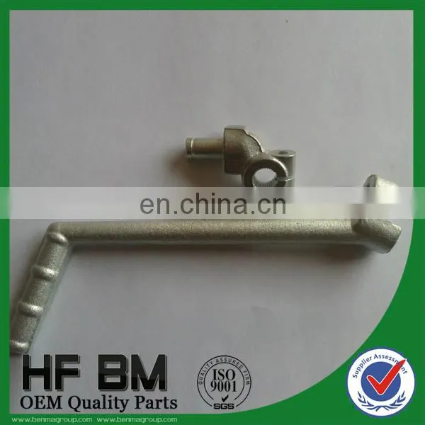 Dirt bike spare parts, dirt bike CNC starting lever, CNC Parts motorcycle dirt Bike Aluminum S Shaped Kick Start Lever