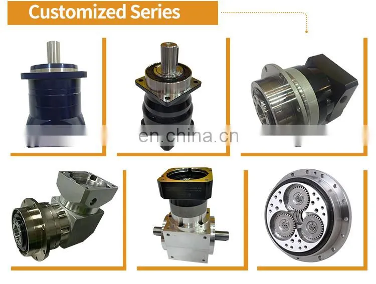 Harmonic Drive Gear Box Planetary Gear Reducer Stepper Motor Nema23 90mm PLE 90 10:1 Ratio