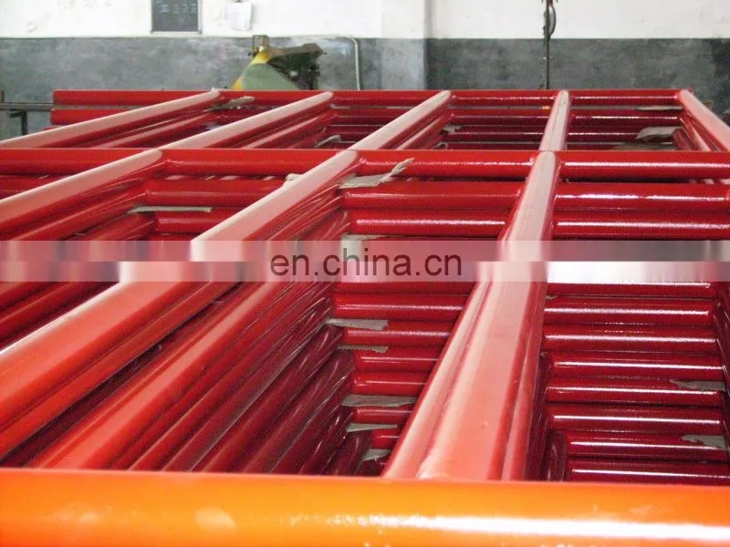 Powder-coated galvanized panel
