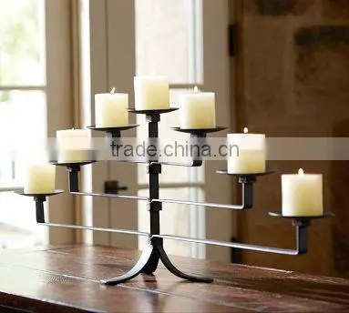 Unique Design Silver Wedding Candelabra, 9 Lite Wedding Candelabra