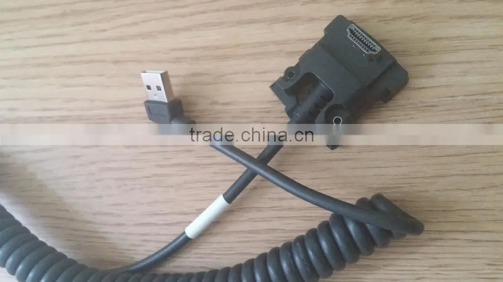 For Ingenico IPP320 IPP350 to USB A Sprial cable 296113773AB