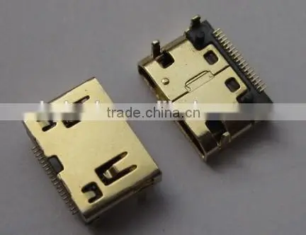 19pin type C HDMI Female connector for PCB