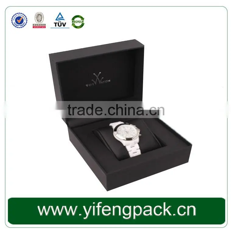 Custom high quality paper gift wrap box for watch wholesale