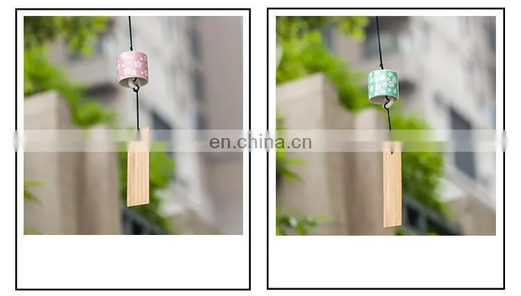 Japanese style indoor ceramic wind chimes wind chimes wholesale