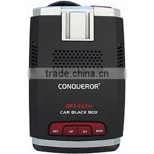 driver recorder hd car dvr camera GPS-565H Three In One From Conqueror