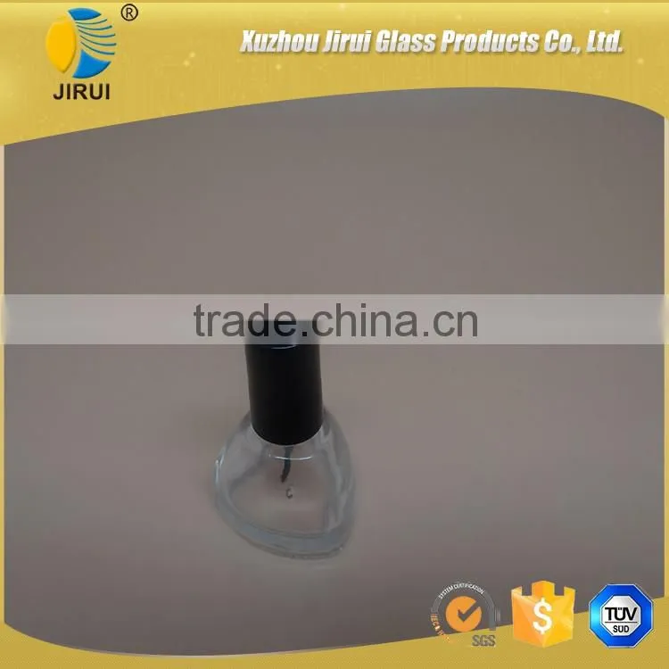 10ml clear triangle glass nail polish bottles