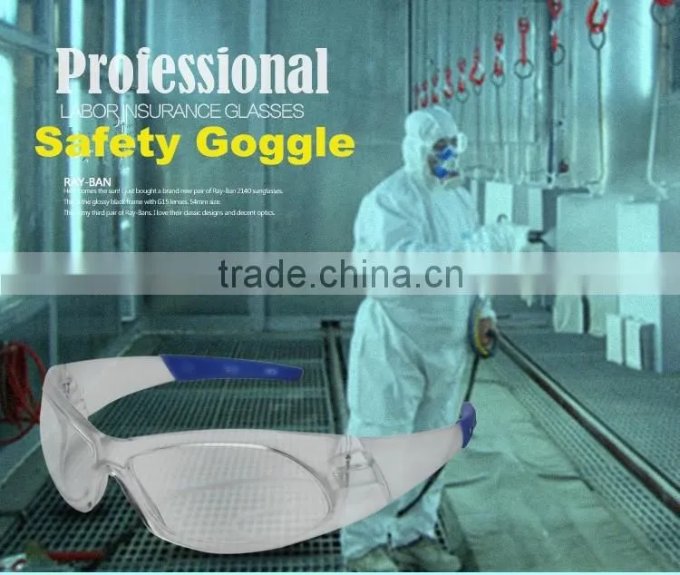 High impact protective onion safety glasses with ce certification made by professional safety goggle eyewear manufacturers
