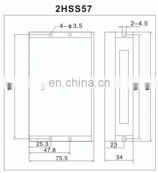 High quality two-phase closed-loop stepper motor and driver Stepper motor