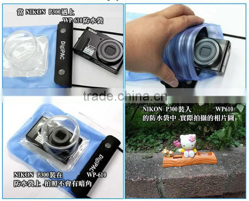 waterproof camera bag blue