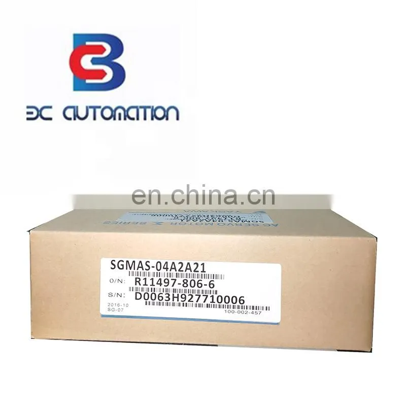 400W High Quality Controller AC servo motor price SGMAS-01A2A-YR11 SGMAS-04ACA21