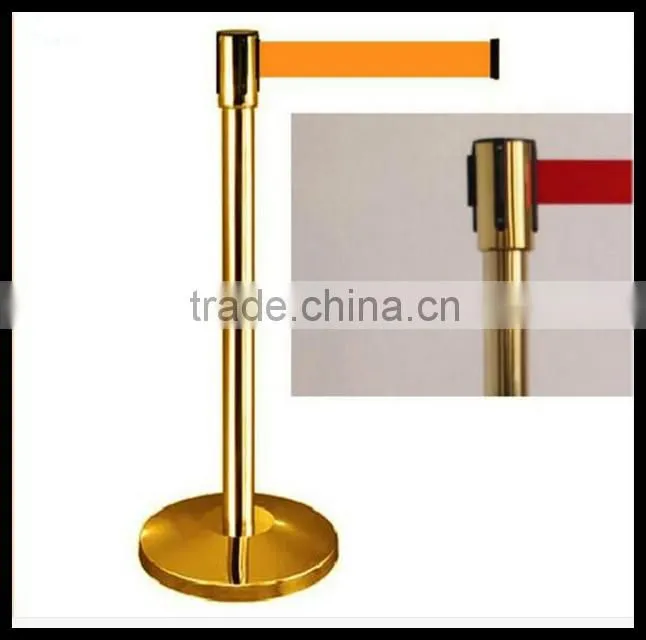 Stainless Steel crowd barrier-Golden crowd control barrier-metal crowd barrier