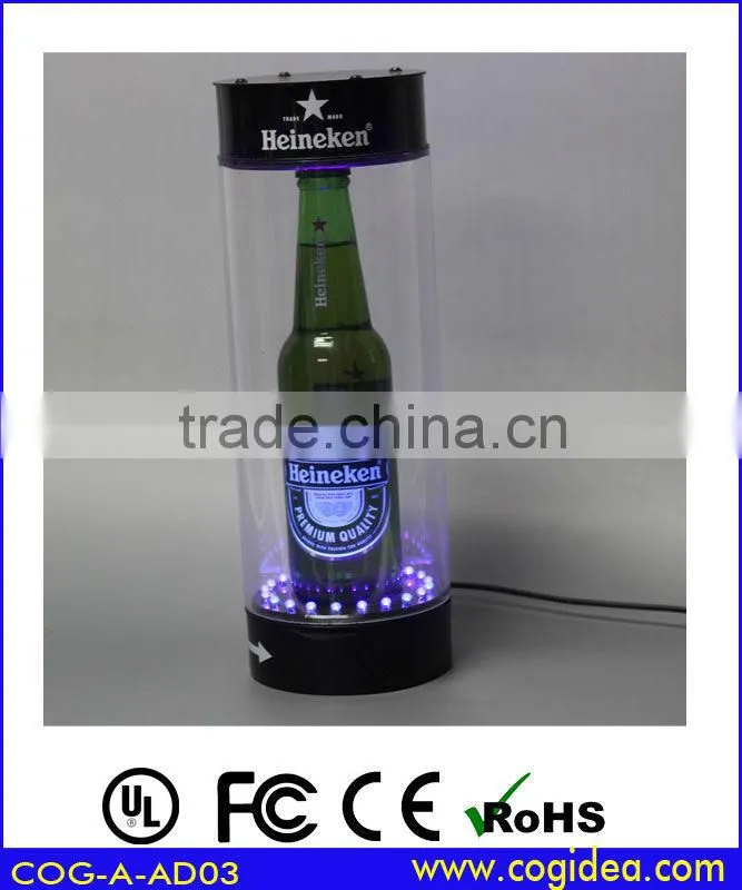 custom luxury acrylic display stand , beer bottle display
