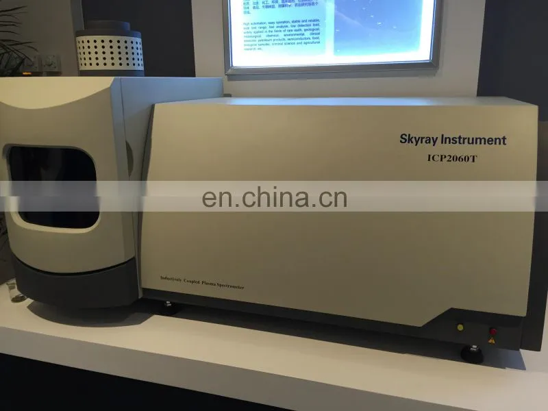 ICP AES laboratory equipment for minerals alloy measurement