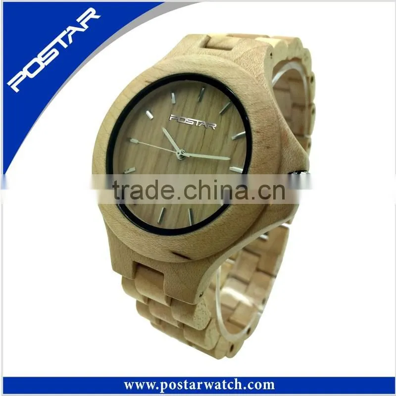 Wholesale Fashion Bamboo Watch Men Custom Logo Wood Wrist Watch Strap And 2016 Women Wooden Watches