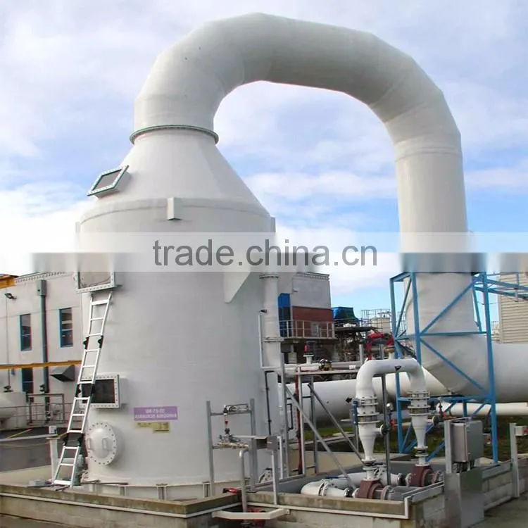 Service Life Is Long High FRP Industrial Purification Tower Made In China
