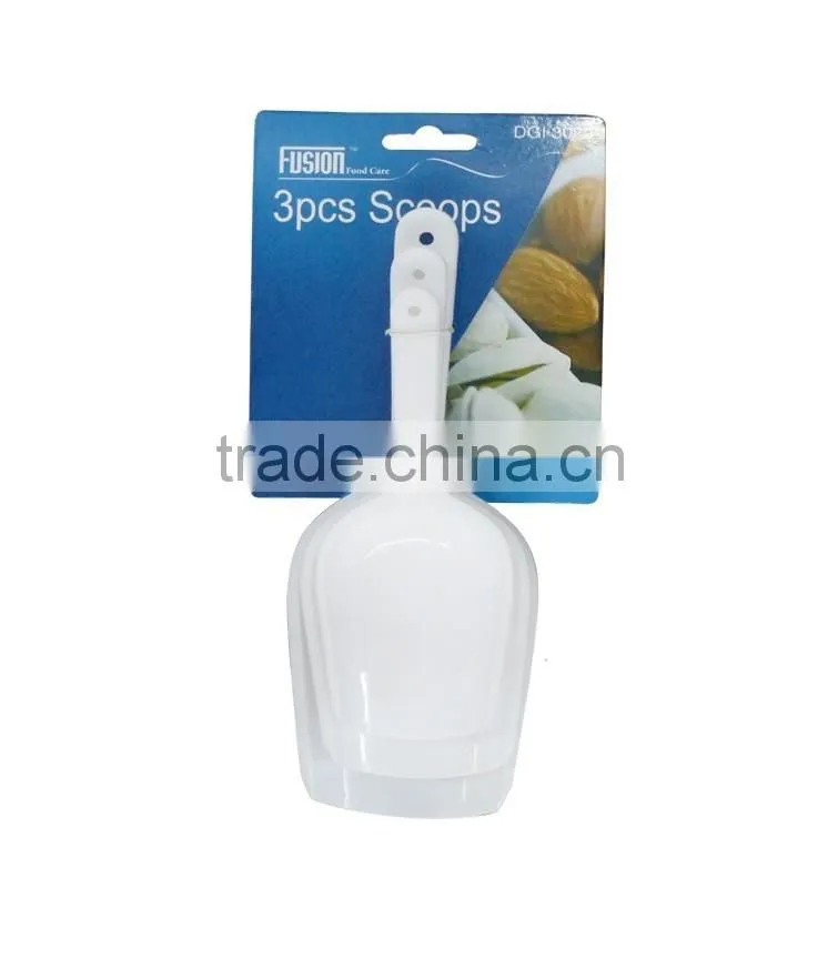 different size multipurpose plastic ice shovel,beans&flour&tea-leaf scoop,food shovel