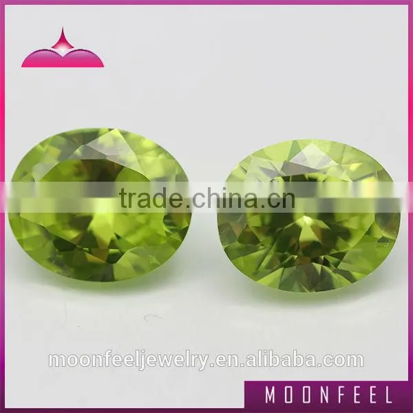 Color change 1# oval cut cubic zirconia stone