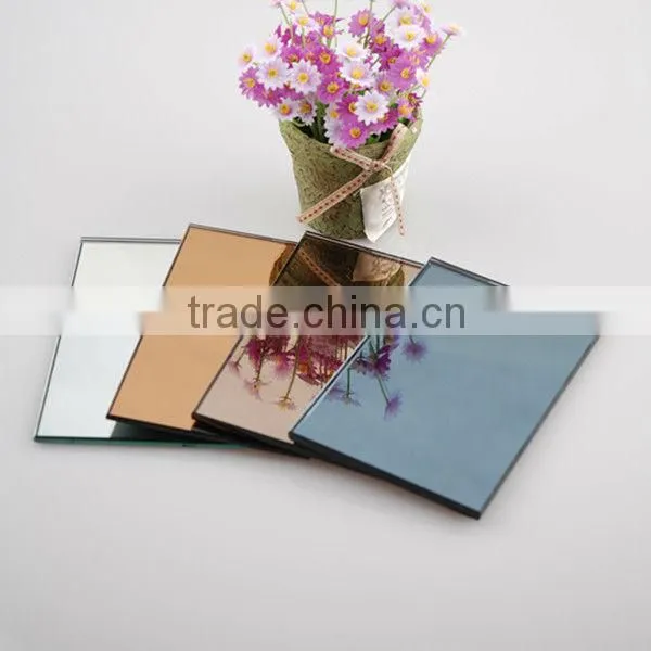 2mm-6mm Vinyl Backed Mirror / Adhesive backed Mirrors/ PE Back safety mirror