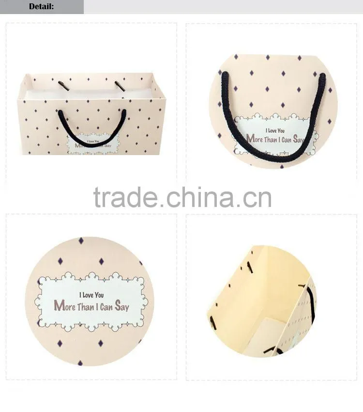 paper bag for underwear packaging