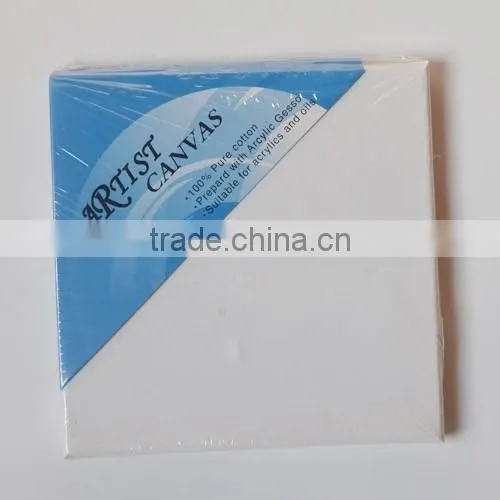 Artist stretched canvas for acrylic painting