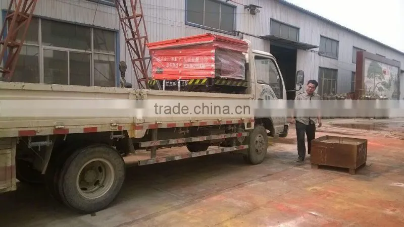 Hydraulic lift platform hydraulic Hand Operated scissor lift table
