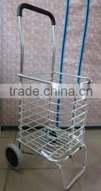 ALUMINUM SHOPPING TROLLEY