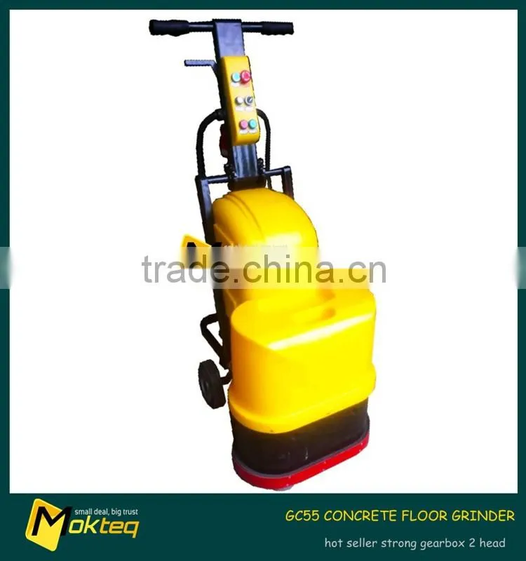 hot seller strong gearbox 2 head diamond concrete floor grinder polisher MT019