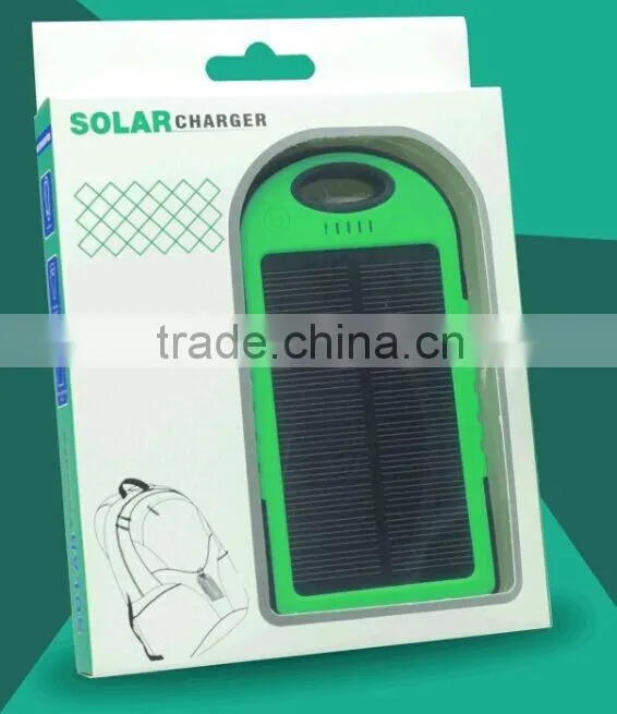 hot new products for 2016 portable solar power bank