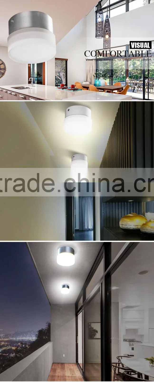 Round led ceiling lamp with white angel with 3 year warranty