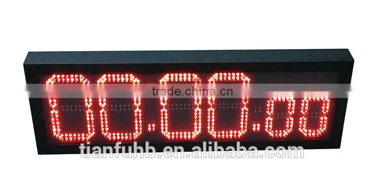 outside interval display led timer/ electronic interval timer/photosensitive timer