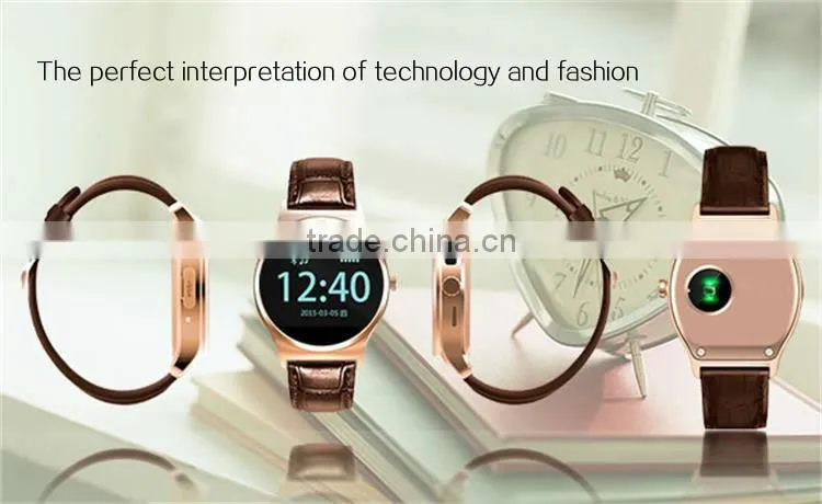Multi-Language Bluetooth android smart watch with heart rate monitor