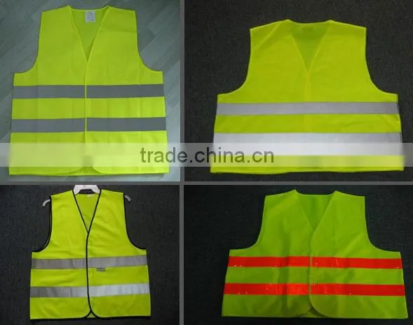 Mesh High Visibility Knitted Vest for Working