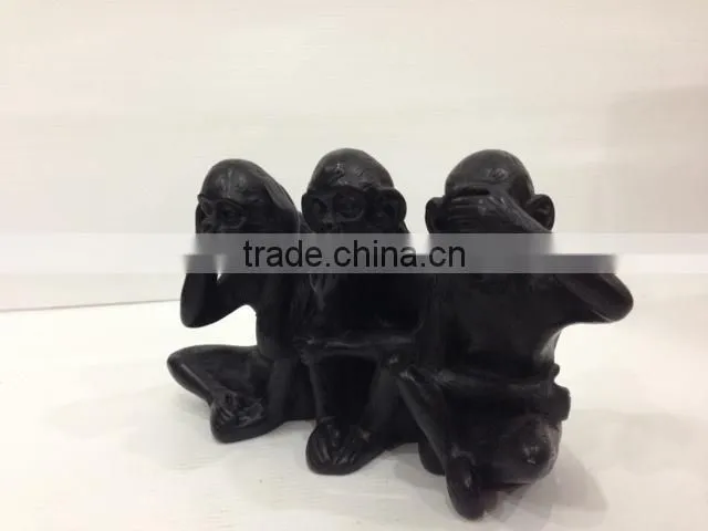 Monkey resin (No see , No hear , No speak) 103