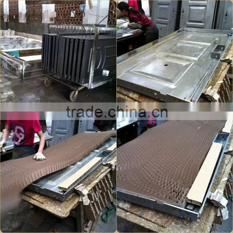 Steel security door